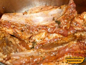 Costite de porc marinate