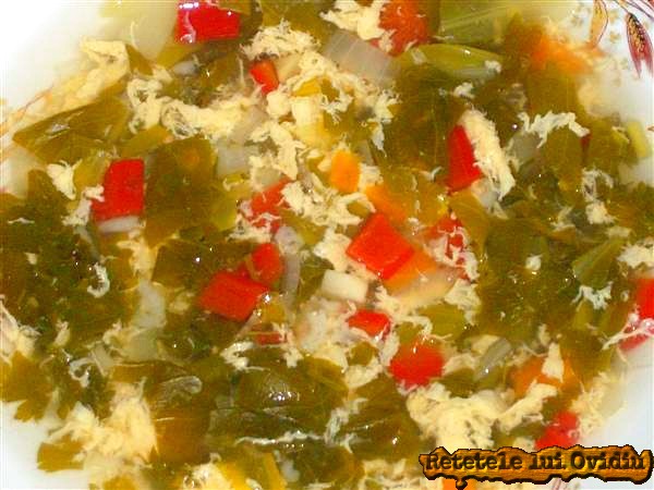 ciorba de salata verde cu zeama de varza