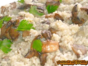 risotto cu ciuperci