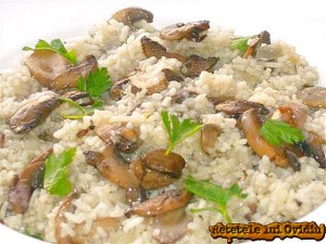 risotto cu ciuperci