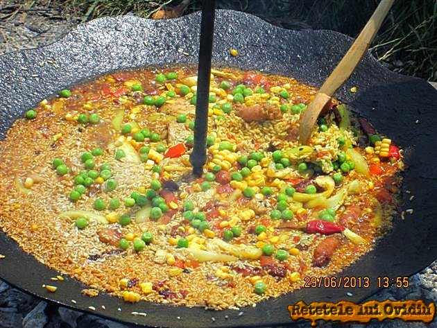 Paella pe disc