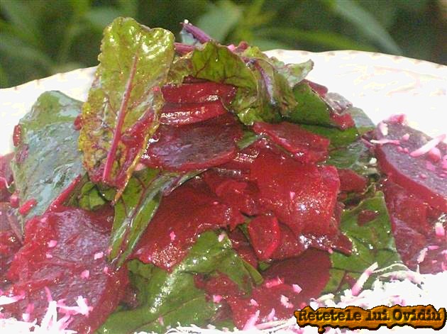 salata de sfecla rosie
