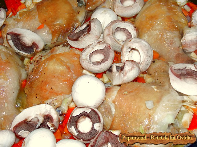 Pulpe de pui grijite la cuptor. Servite cu piure de linte roșie - www.papamond.ro  (5)