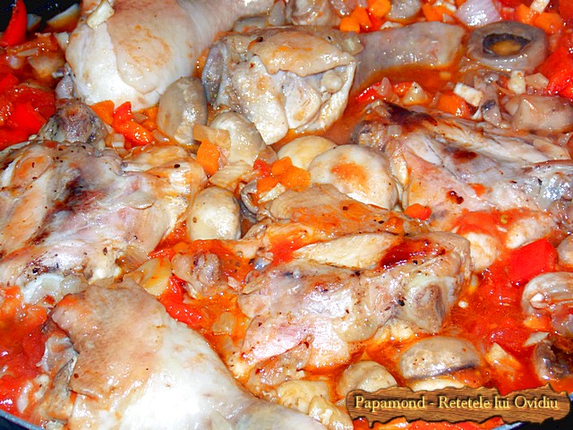Pulpe de pui grijite la cuptor. Servite cu piure de linte roșie - www.papamond.ro  (8)