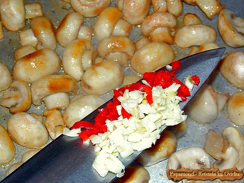Pulpe de pui cu ciuperci si masline - Papamond (3)