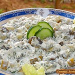 Articole culinare : Salata de pui cu ciuperci