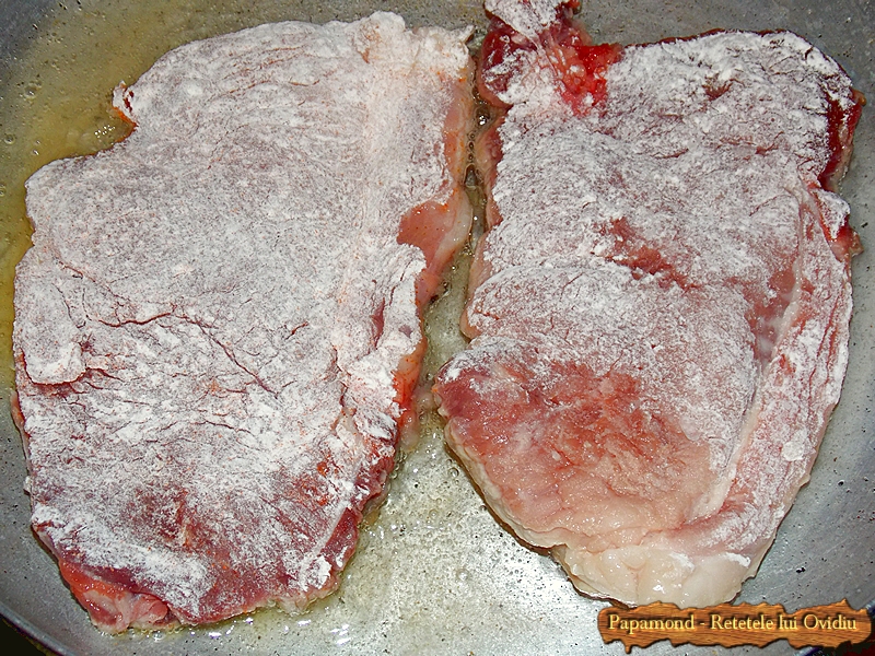 Friptura de Porc in Sos de Vin. Cu Cartofi Dulci (3)