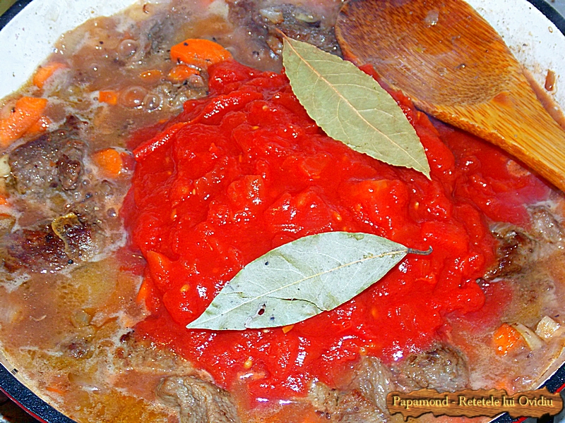 Carne de vita cu gnocchi in sos de rosii (4)